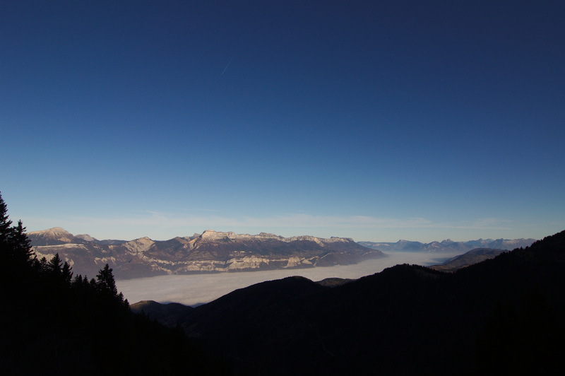 Levé de soleil sur la Chartreuse