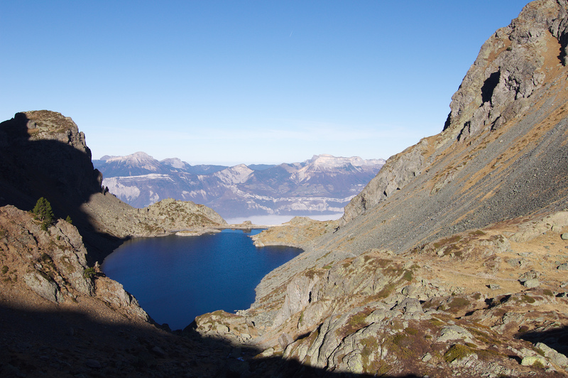 Un peu avant le Col de la Pra
