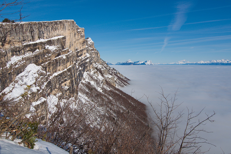 Grenoble est sous les nuages